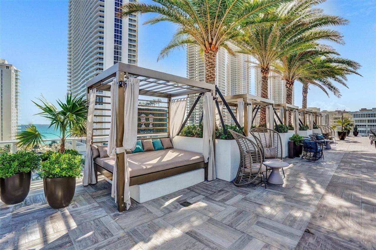 Hyde Beach House Three-Bedroom, Waterfront, Ocean And Intercostal View, Rooftop Pool, 5 Min Walk To Beach Hollywood Ngoại thất bức ảnh