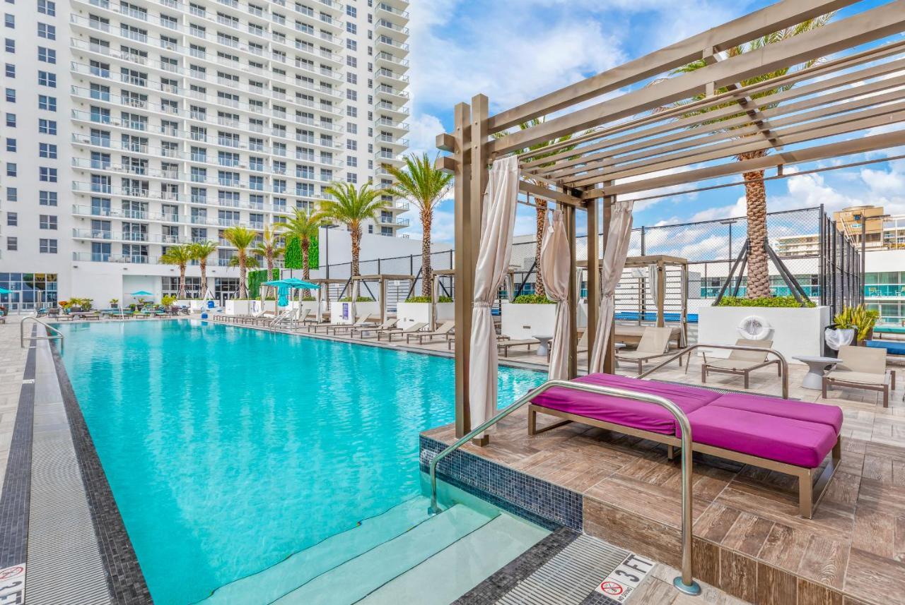 Hyde Beach House Three-Bedroom, Waterfront, Ocean And Intercostal View, Rooftop Pool, 5 Min Walk To Beach Hollywood Ngoại thất bức ảnh