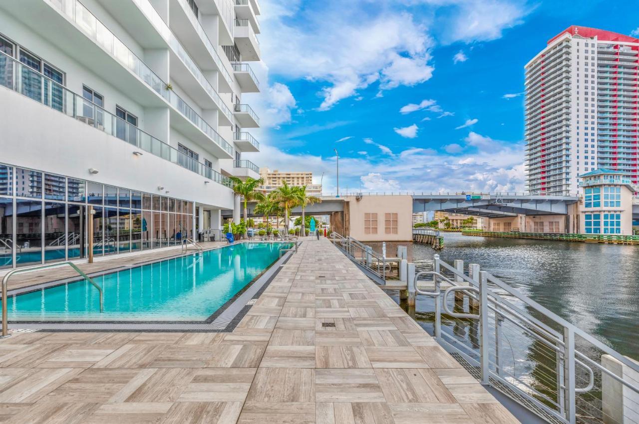 Hyde Beach House Three-Bedroom, Waterfront, Ocean And Intercostal View, Rooftop Pool, 5 Min Walk To Beach Hollywood Ngoại thất bức ảnh