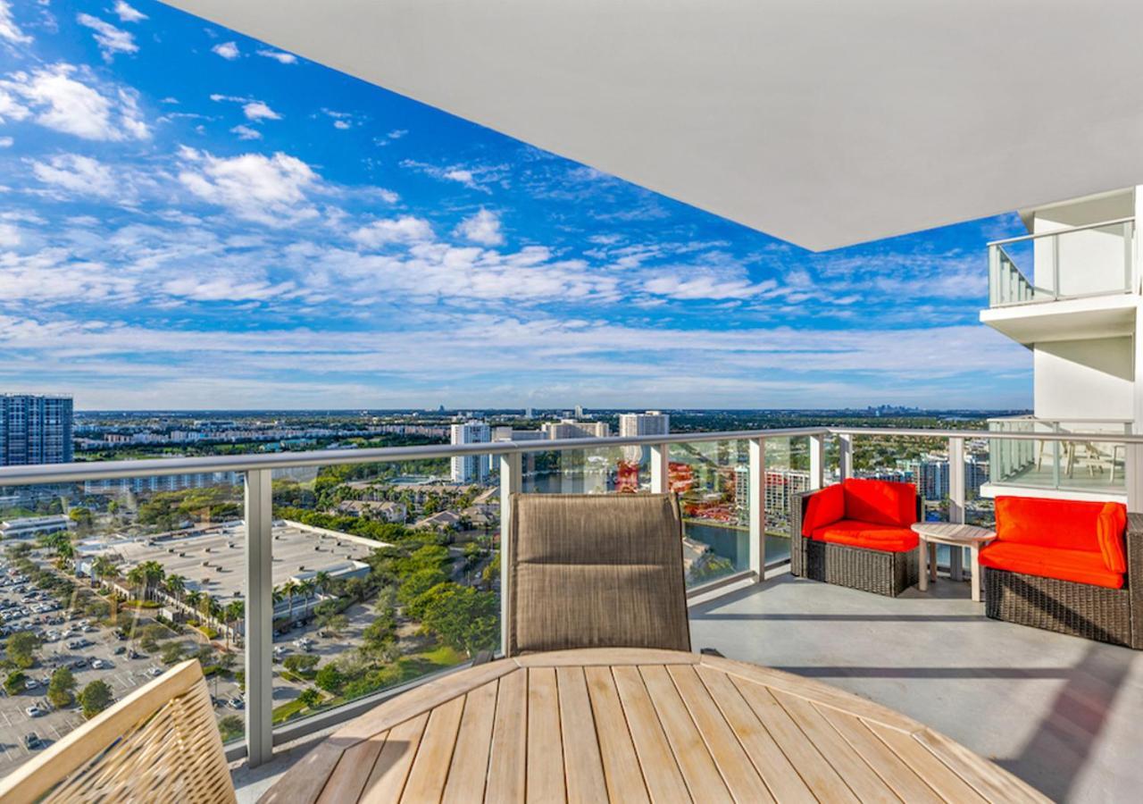 Hyde Beach House Three-Bedroom, Waterfront, Ocean And Intercostal View, Rooftop Pool, 5 Min Walk To Beach Hollywood Ngoại thất bức ảnh